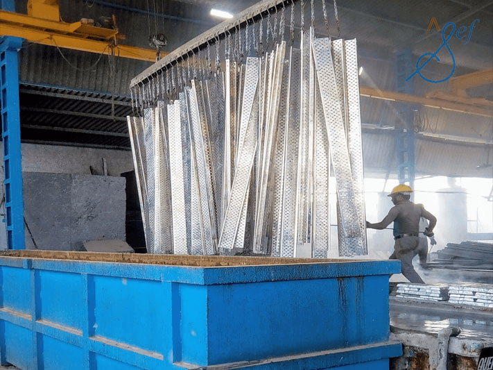 Hot dip galvanizing work at Shivam Engineers & Fabricators - photo 1