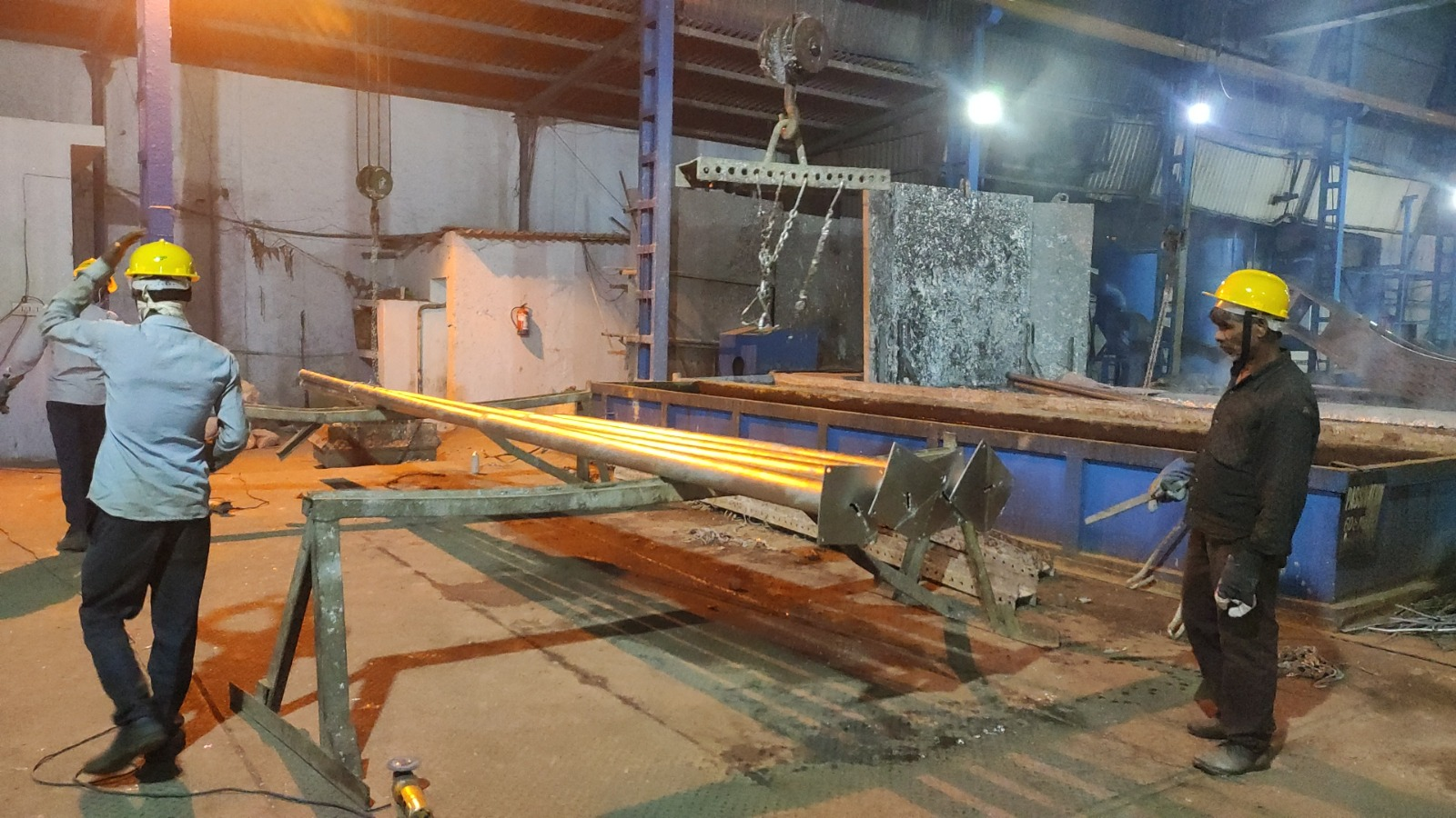 Hot dip galvanizing work at Shivam Engineers & Fabricators - photo 3
